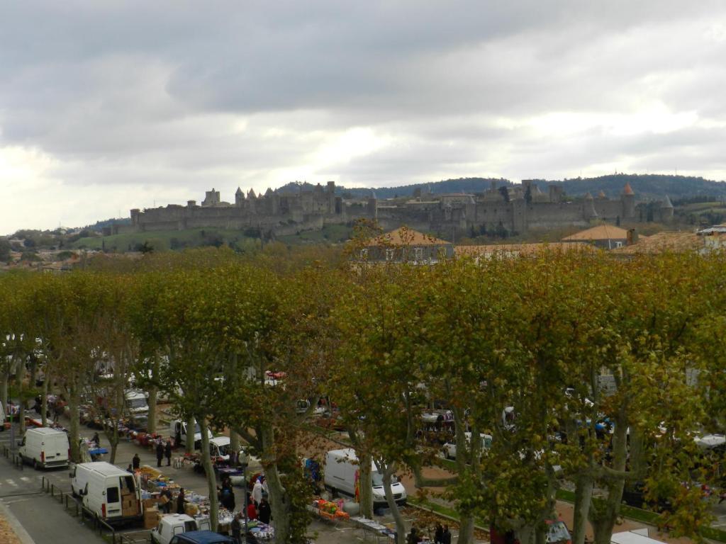 Appartement Le Saint Michel - Les Balcons De La Cite Carcassonne Buitenkant foto